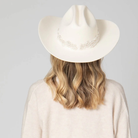 Cowgirl hat with pearl lining San Diego Hat Company main image 4